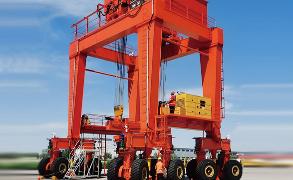 RTG container crane