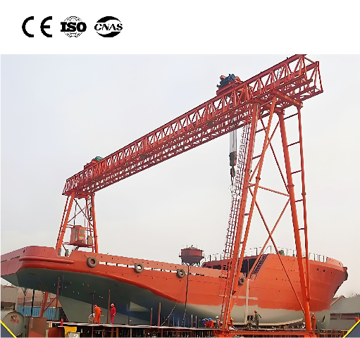 Full-frame single-girder gantry crane