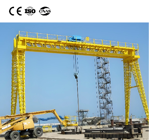 Full-frame single-girder gantry crane