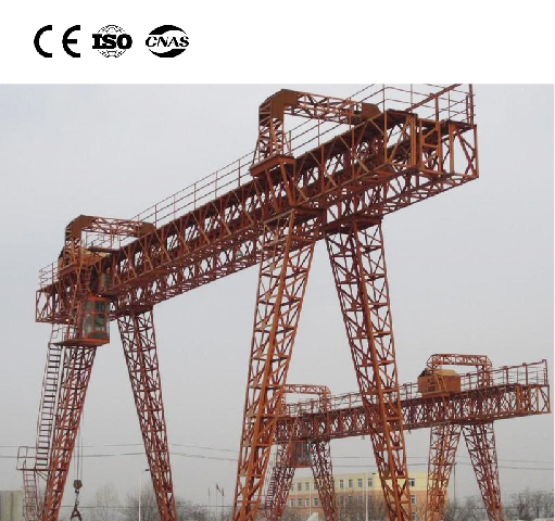 Double girder truss crane