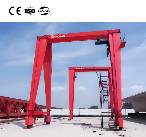 Traditional single-girder tire crane