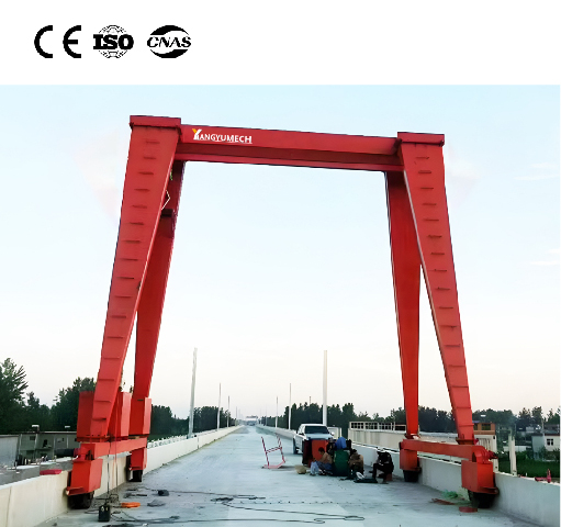 Traditional single-girder tire crane