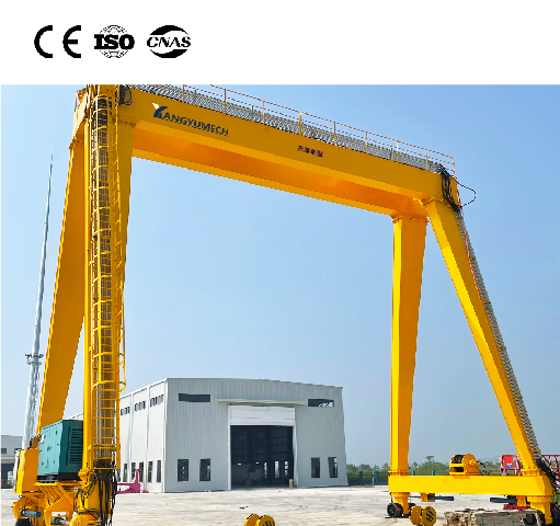 Double-girder tire crane
