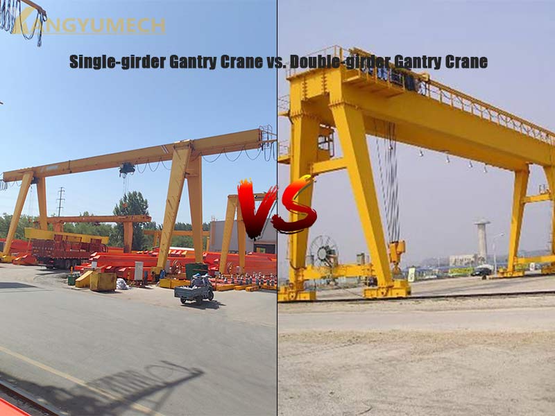 Single-Beam-And-Double-Beam-Gantry-Cranes