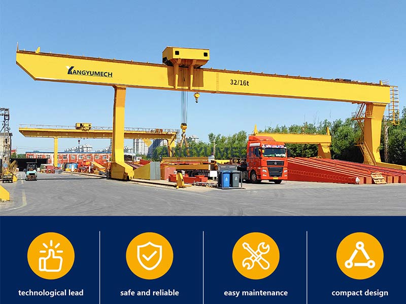 Single-beam-gantry-crane